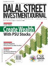 Dalal Street Investment Journal - November 25 - December 8, 2019 November 25 - December 8, 2019